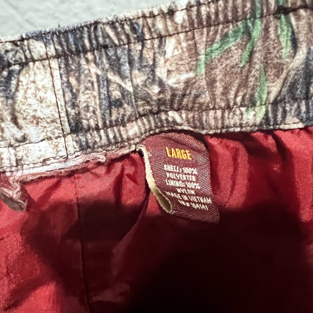 Realtree Men’s Size L Camouflage Pants Like New! EUC Adjustable Waist - Picture 4 of 4
